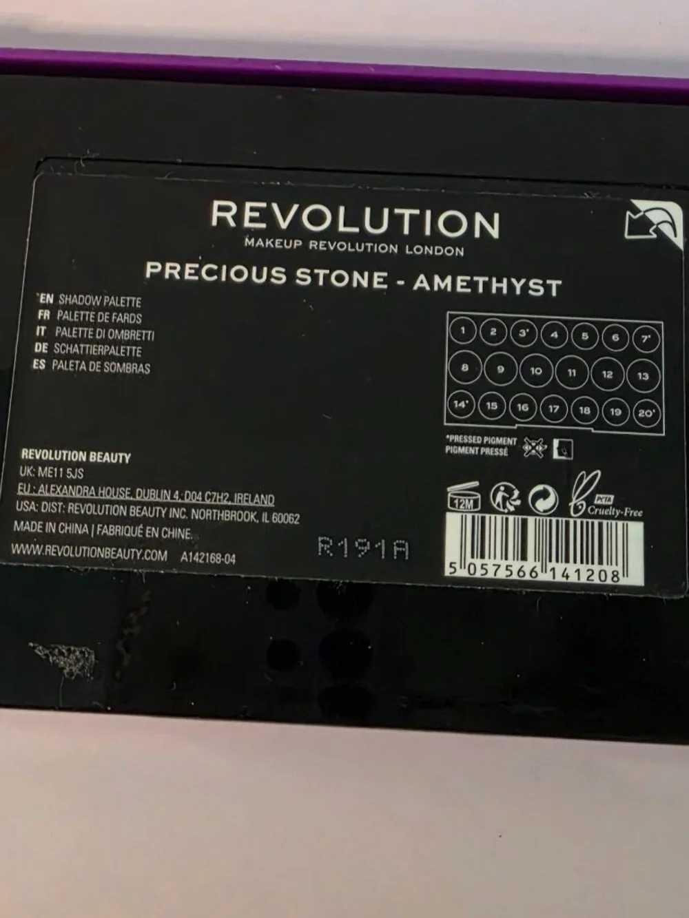 Makeup Revolution Precious Stone AMETHYST Palette